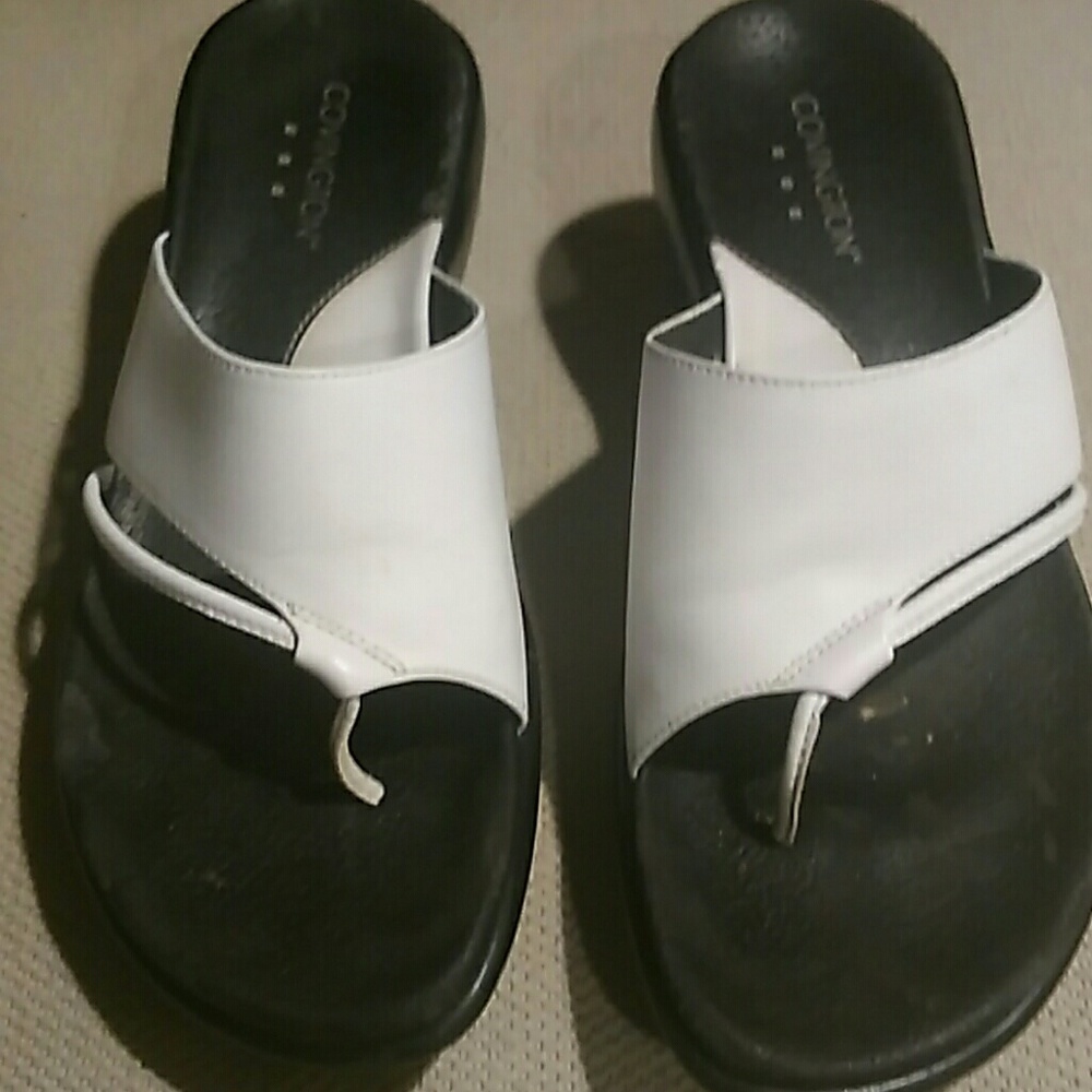 Covongton ladies sz 7m black sandles